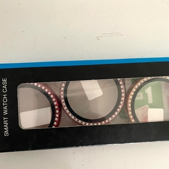 BHARVEST 3-Pack Bling Case for Pixel Watch Cover with Tempered Glass Screen - Picture 3 of 11